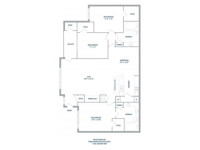 Three Bedroom Apartment in Alpharetta Three Bedroom Apartment in Alpharetta